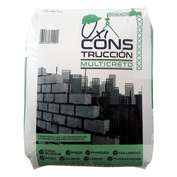 Oxiconstrucción Multicreto mortero seco Oxivea